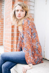 Blouse 03 - Soie corail