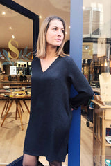 Robe 01 - Black flower