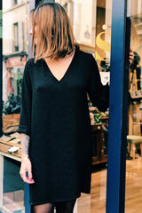 Robe 01 - Black flower