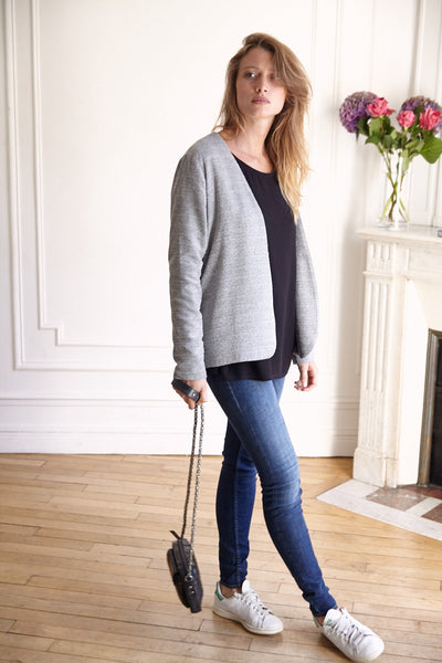 Veste 01 - Gris clair