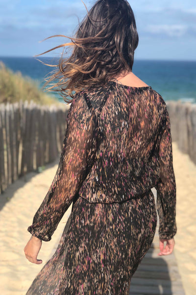 Jupe 03 - Soie multico