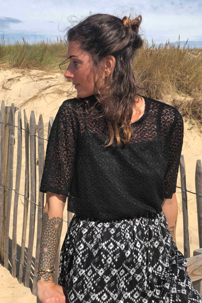 Top 02 - Dentelle noire