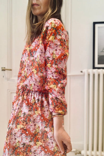 Jupe 03 - Soie flower power